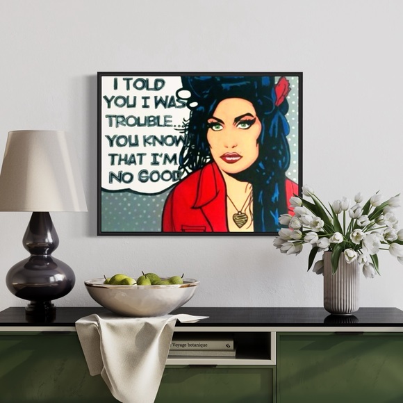 24x30 AMY WINEHOUSE POP ART - Picture 8 of 8